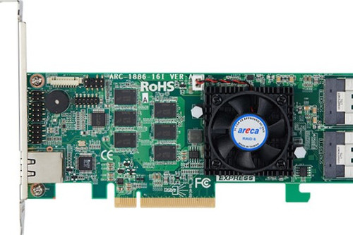 Areca ARC-1886-8i (8 Port PCIe Gen 4.0 Tri-Mode RAID Adapters)