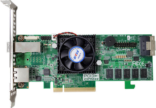 Areca ARC-1886-8x8i (8 Port PCIe Gen 4.0 Tri-Mode RAID Adapters