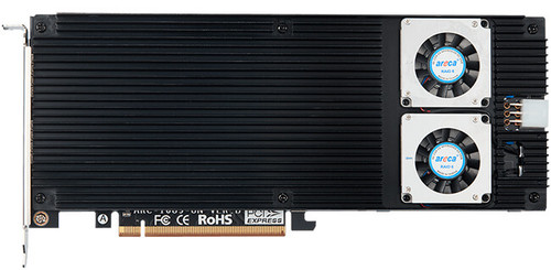 Areca ARC-1689-8N (8-Port M.2 NVMe Hardware RAID Adapter)