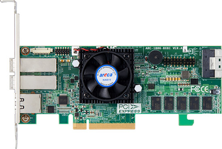 Areca ARC-1886-8x8i (8 Port PCIe Gen 4.0 Tri-Mode RAID Adapters)