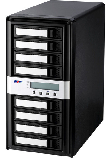 Areca ARC-8050T3-8 (8 Bay Thunderbolt 3 to 12Gb/s SAS RAID Storage)