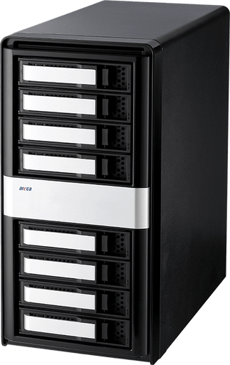 Areca ARC-4038-8 (8 Bay JBOD SAS Tower)