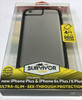 Griffin Survivor Clear Case for iPhone 7+/6+/6s+/8+ Plus - Space Grey - GB42318