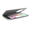 LG QuickCircle Case Flip Cover Wallet for LG G4 Stylus Smartphone - Silver