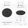 Mophie UK Wireless Charging Base Charger for iPhone 8/8 Plus/X - Black