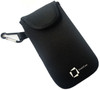 InventCase Neoprene Pouch Case Cover for BlackBerry KEY2 - Black