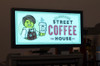 Brickstuff Bleecker Street Coffee House Animated Billboard - KIT23-CH