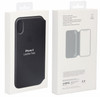 Official Genuine Apple Leather Folio Case Cover Wallet MQRVZM/A for iPhone X / iPhone XS - Black