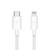 Belkin Boost Charge USB-C Cable with Lightning Connector (MFi-Certified Cable for iPhone, MacBook, iPad) - White