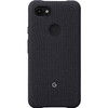 Official Google Pixel 3a XL Fabric Case Cover - Carbon (GA00787)