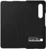 Official Samsung Galaxy Z Fold3 5G Leather Flip Cover Case - Black