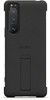 Official Sony Xperia 5 III Style Cover with Stand Case - Black