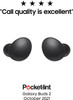 Samsung Galaxy Buds2 Bluetooth Earbuds, True Wireless, Noise Cancelling, Charging Case, Quality Sound, Water Resistant, Graphite