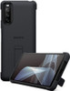 Official Sony Xperia 1 III Style Cover with Stand Case - Black
