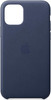 Official Apple Leather Case Cover for iPhone 11 Pro - Midnight Blue
