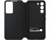 Official Samsung Galaxy S22 Clear View Cover Case Flip Cover - Black