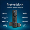 Official Amazon Fire TV Stick 4K with Alexa Voice Remote - 2021 (includes TV controls) - US Spec