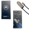 Official Motorola ReadyFor USB-C to HDMI Cable with USB-C Adapter - Retail Packed - SC18D02146