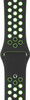 Official Apple Watch Nike Sport Band Strap 42mm / 44mm / 45mm / 49mm - Black / Lime