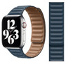Official Apple Watch Leather Link Strap 38mm 40mm 41mm (S/M) - Baltic Blue - No retail package