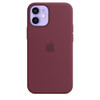 Official Apple iPhone 12 Mini Silicone Case with Magsafe - Plum