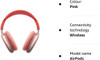 Official Apple Airpods Max Wireless Over-Ear Headset Headphones - Pink - Open Box
