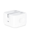 Official Apple 20W UK 3 Pin USB Type C Charger Adapter - White (Bulk Packed)