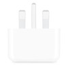 Official Apple 20W UK 3 Pin USB Type C Charger Adapter - White (Bulk Packed)