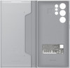 Official Samsung Galaxy S22 Ultra 5G LED View Cover Flip Case - Light Grey