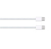 Official Apple 60W USB-C to USB-C Woven Braided Data Charging Cable - 1m  - White