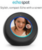 Amazon Echo Spot Smart Speak with Alexa Clock Screen - Black 