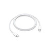 Official Apple 60W USB-C to USB-C Woven Braided Data Charging Cable - 1m  - White for Apple iPhone 15 Pro / iPhone 15 Pro Max