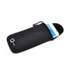 InventCase Neoprene Impact Resistant Protective Pouch Case Cover Bag with Velcro Closure and Aluminium Carabiner for Samsung Galaxy S Duos 3 - Black