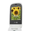 Doro 6030 Easy To Use Camera Flip Phone With Large Display - Graphite/White - 6860