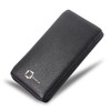 InventCase PU Leather RFID Blocking Passport / ID Card / Money Wallet Organiser Holder Case Cover for Denmark / Danish Passports - Black