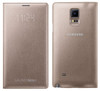 Genuine Samsung LED Protective Folio Flip Cover Case for Samsung Galaxy Note 4 - Bronze Gold