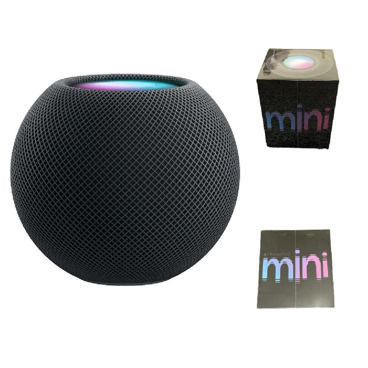 Official Apple HomePod mini Smart Speaker - Space Grey - MY5G2B/A - A2374