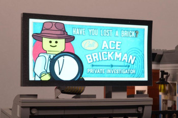 Brickstuff Ace Brickman Animated Billboard - KIT23-AB
