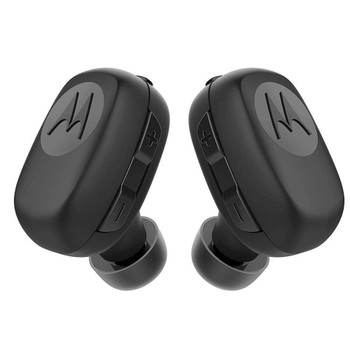 Motorola Stream True Wireless Earbuds with Charging Case - Black