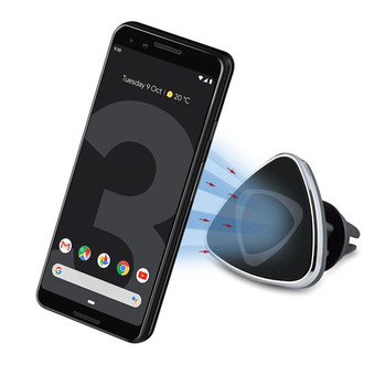 InventCase Air Vent Car Mount Clip Stand Magnetic Mobile Phone Holder for Google Pixel 3 / Pixel 3 XL 2018
