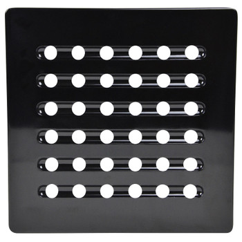 Hutzler Melamine Heat Resistant Square Trivet - Black