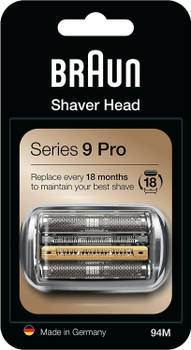 Braun 94M Series 9 Pro Electric Shaver Replacement Cassette Cartridge Foil