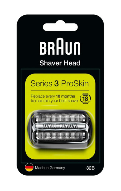 Braun 32B Series 3 Electric Shaver Replacement Cassette Cartridge Foil