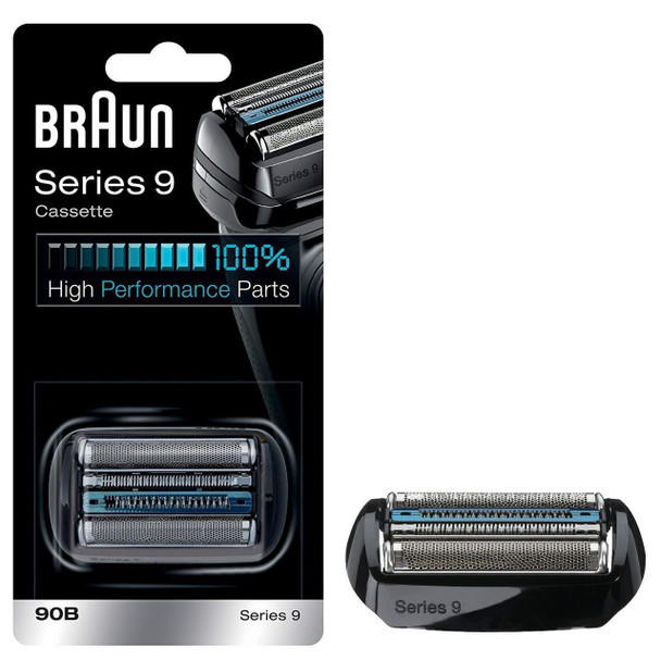 Braun 90B Series 9 Electric Shaver Replacement Foil & Cassette Cartridge Black