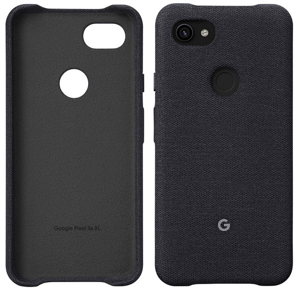 Official Google Pixel 3a XL Fabric Case Cover - Carbon (GA00787)