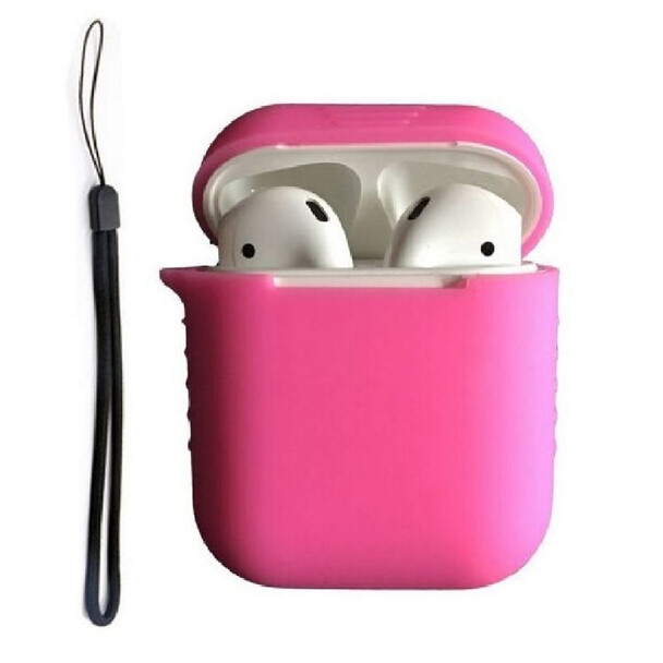 InventCase Apple AirPods Charging Case Silicone Case Pink
