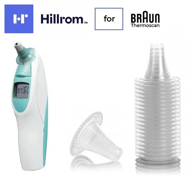 Official Hillrom Welch Allyn Braun Ear Thermometer Probe Covers for Braun ThermoScan 5 IRT 4020