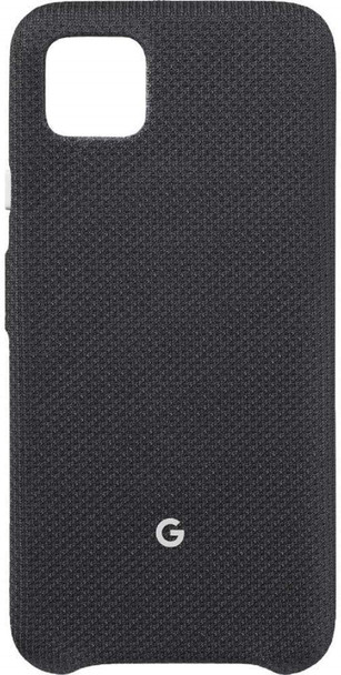 Official Google Pixel 4 Fabric Case Cover - Just Black (GA01280)