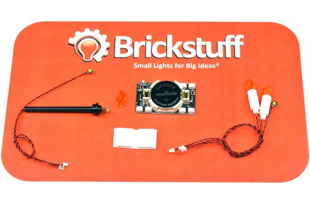 Brickstuff Light Kit for the Holiday 2020 LEGO Charles Dickens Set (40410) - QK16