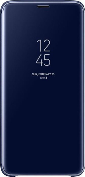Official Samsung Clear View Case Cover for Samsung Galaxy S9+ (S9 Plus) - Blue